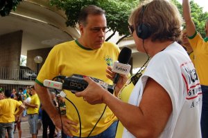 2016 - Protesto BH - Entrevista a rádio Itatiaia